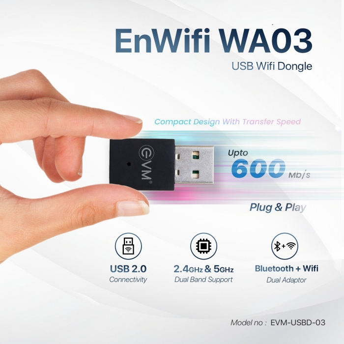 EnWifi WA 03 USB Dongle EVM-USBD-03 - Image 2