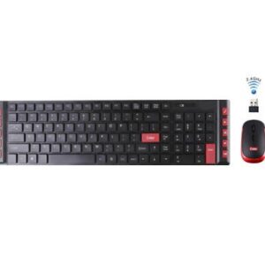 Enter E-WKM1 Wireless Keyboard and Mouse (Black)