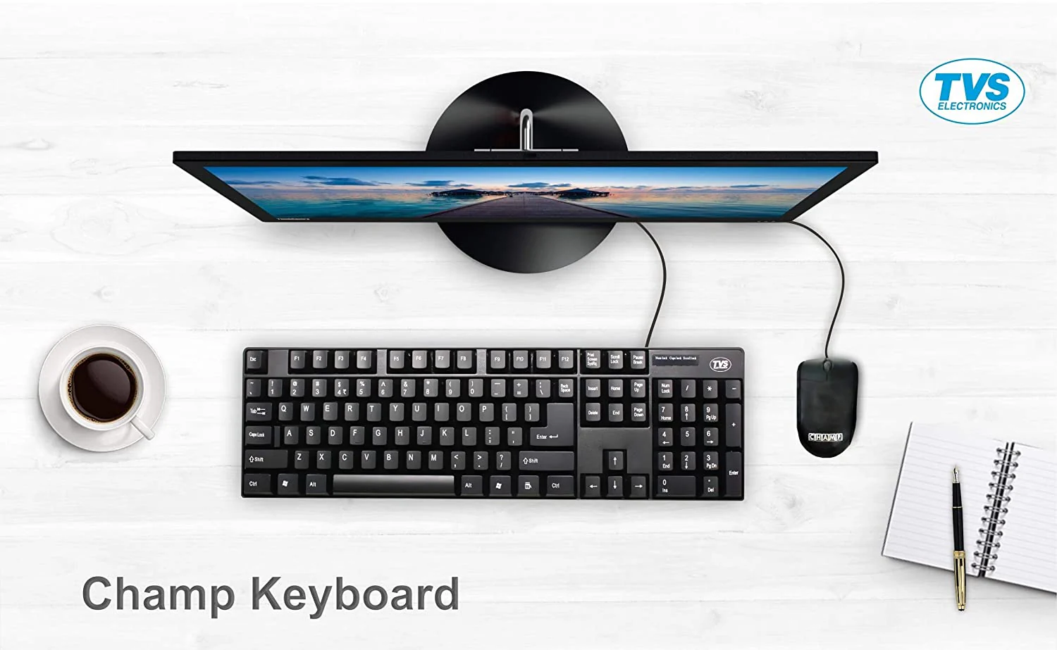 TVS Champ Wired Keyboard - Image 2