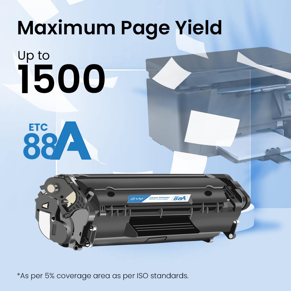 Laser Printer Toner Cartridge 88A - Image 3